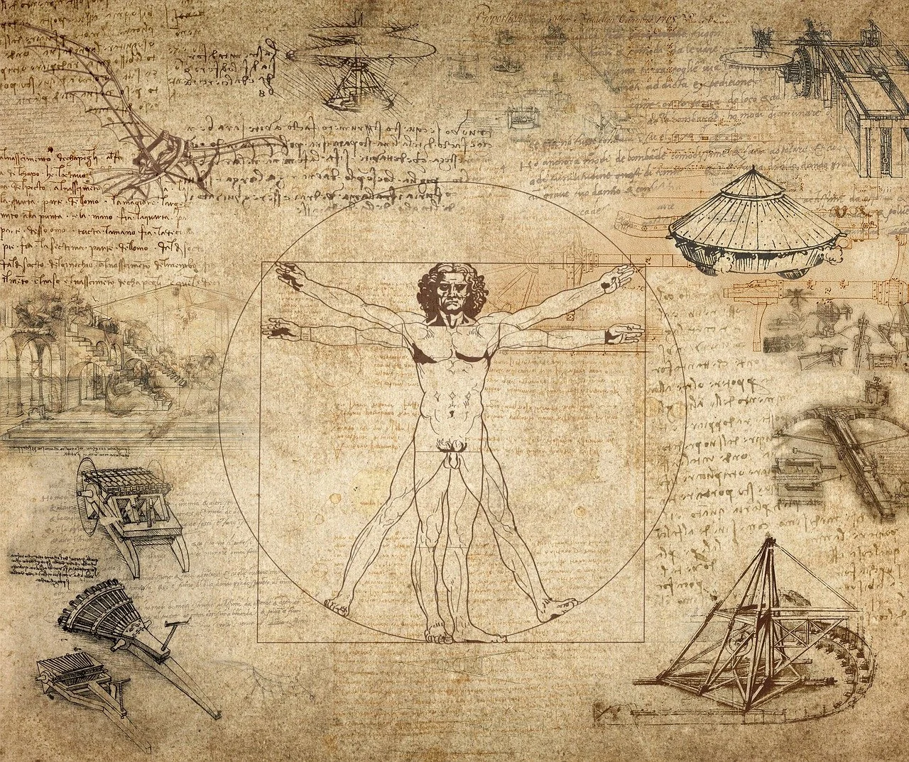 omul vitruvian semnificatie